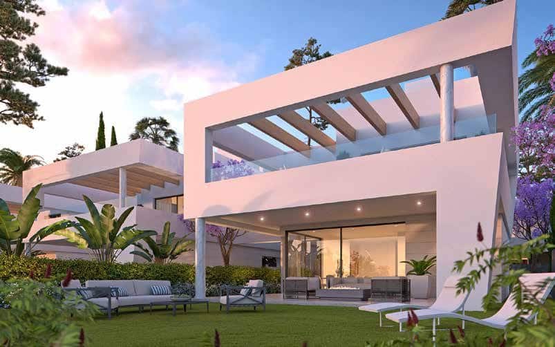 New villas for sale off plan in San Pedro de Alcantara